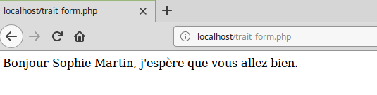 barre d'adresse POST